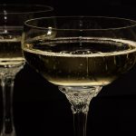 Champagne glasses, sparkling wine, glasses — Master Your Crypto Journey with Atomic Wallet Now