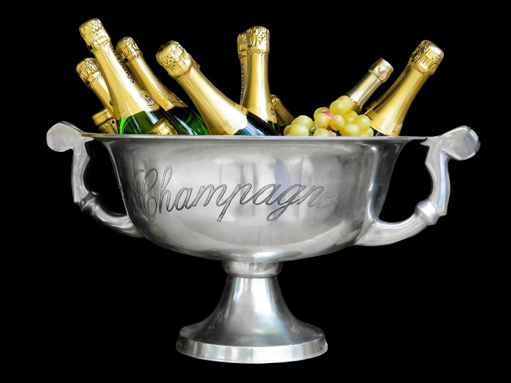 Champagne, sparkling wine, drink — Productos principales de Jawline