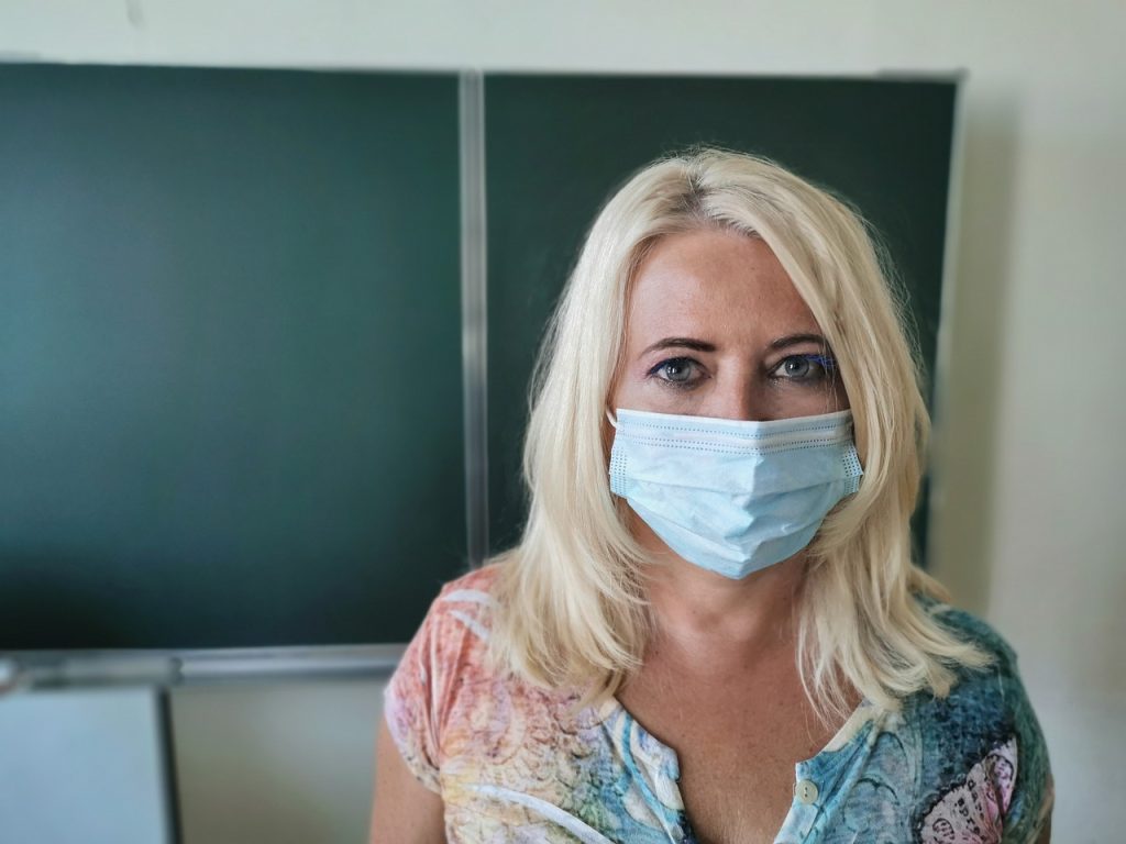 Teacher, mask, woman — VegaStars Australia Successful Growth Since 2026 Launch